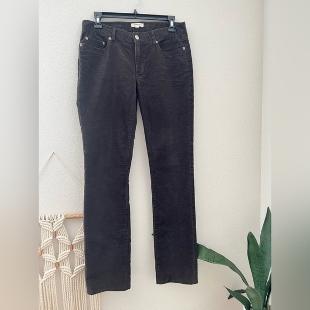 Helmut Lang Cord pant Dark Brown fine Wale Corduroy Boot Cut Pants bottoms chino - Picture 2 of 8